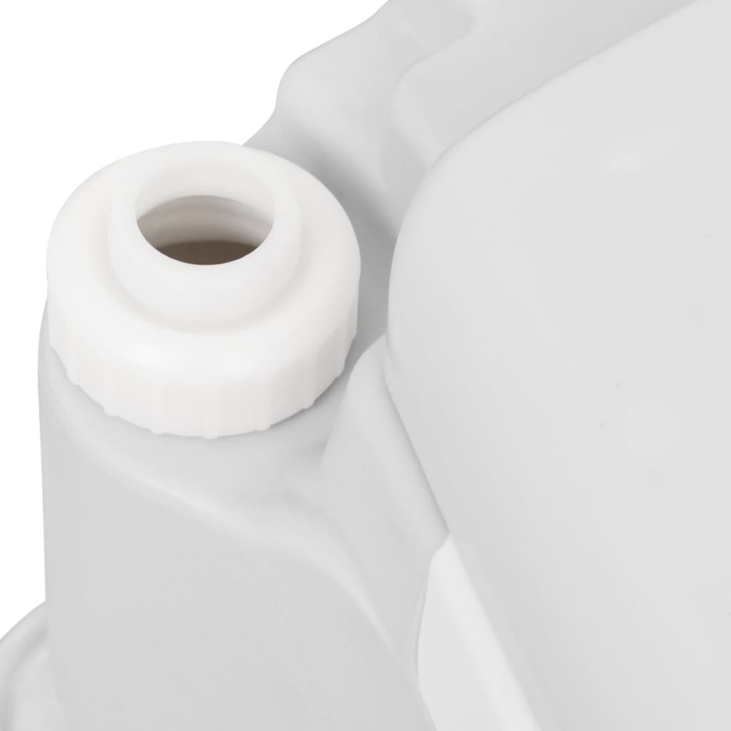 Depósito De Agua Con Ruedas Para Camping Gris 30 L