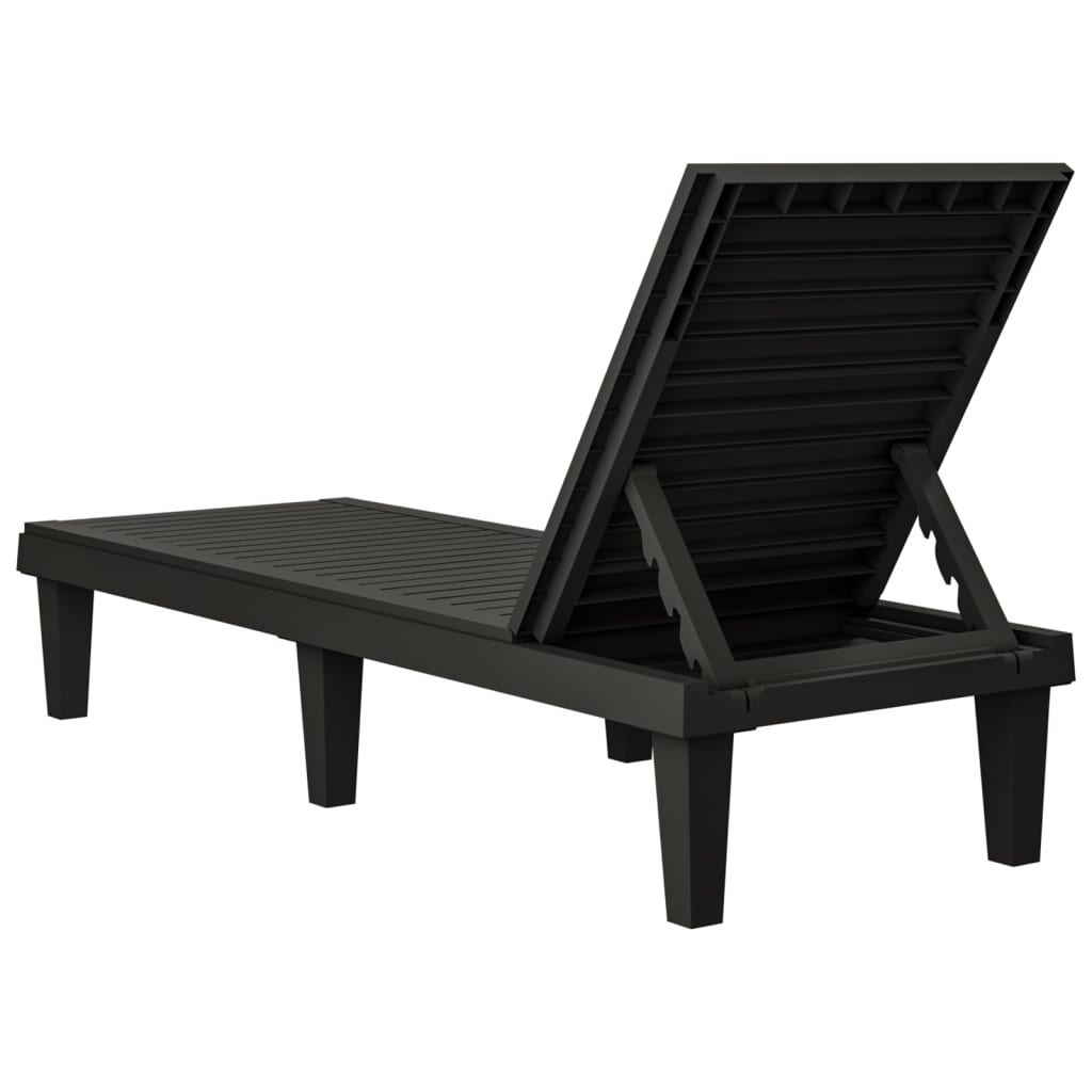 Tumbona De Polipropileno 155X58X83 Cm