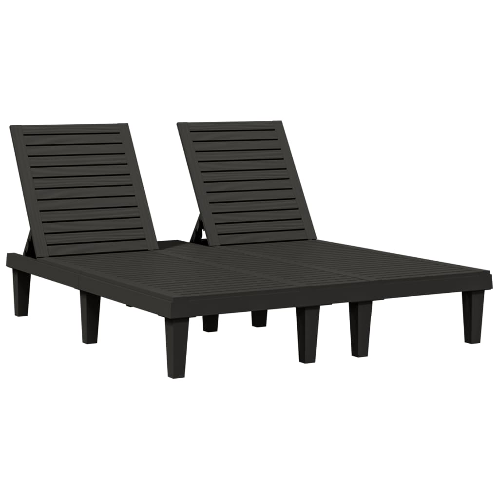 Tumbona Doble De Polipropileno 155X138X83 Cm