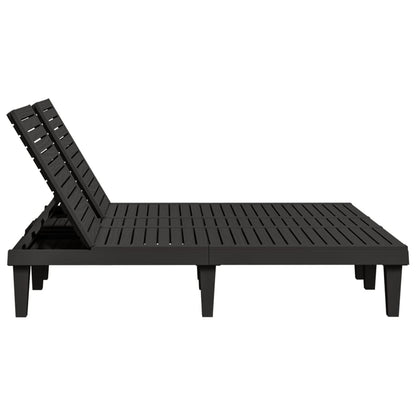 Tumbona Doble De Polipropileno 155X138X83 Cm