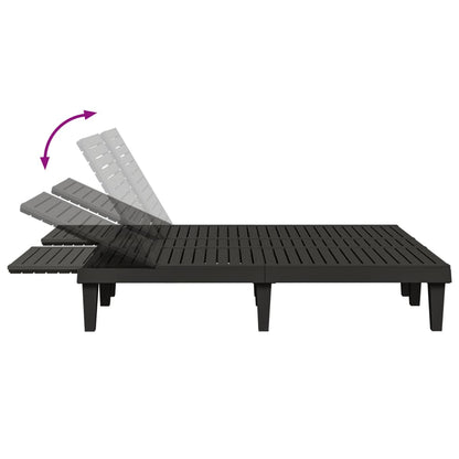 Tumbona Doble De Polipropileno 155X138X83 Cm