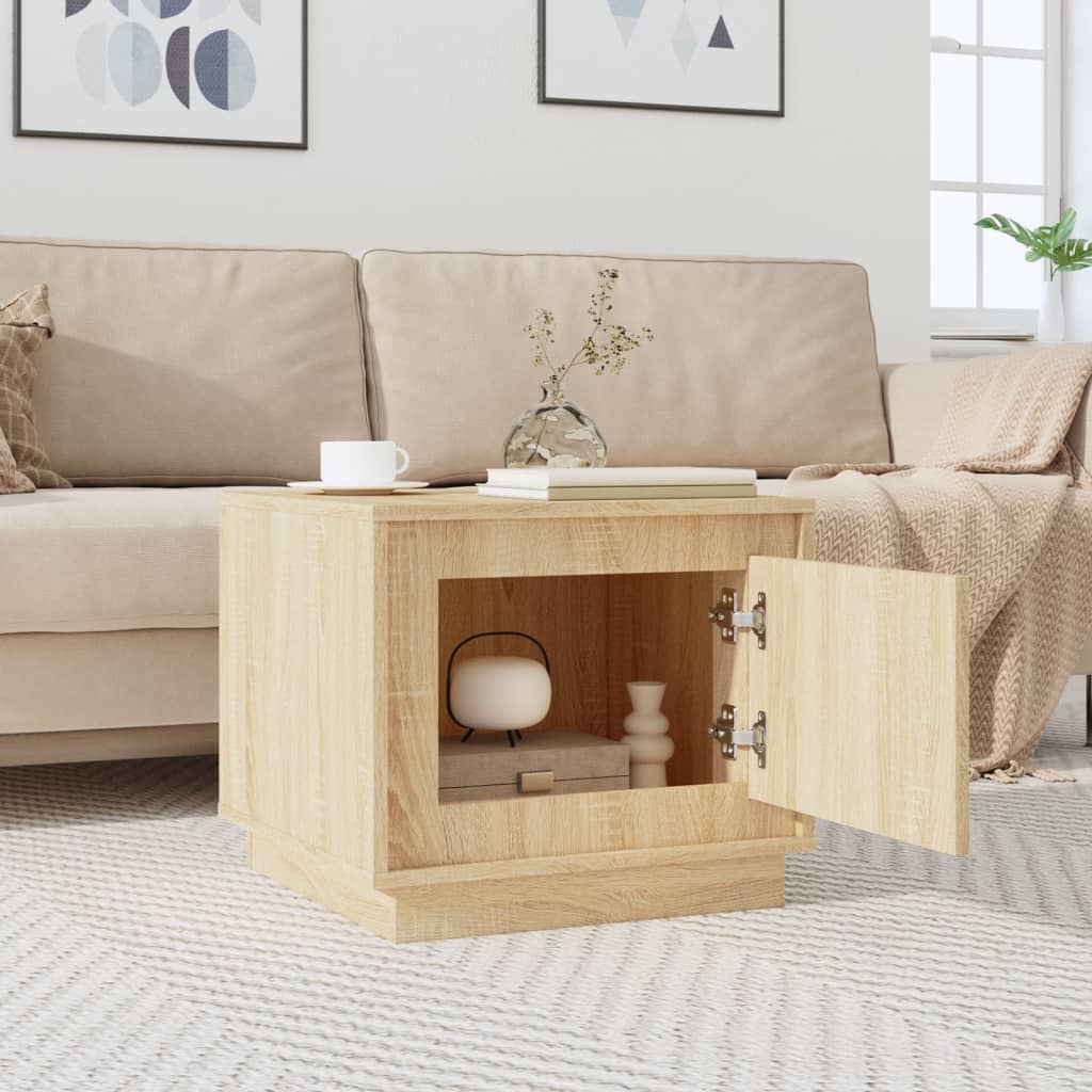 Mesa De Centro Madera Contrachapada 51X50X44 Cm