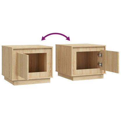 Mesa De Centro Madera Contrachapada 51X50X44 Cm
