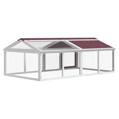 Corral De Animales Madera Maciza Pino 200X112,5X74 Cm