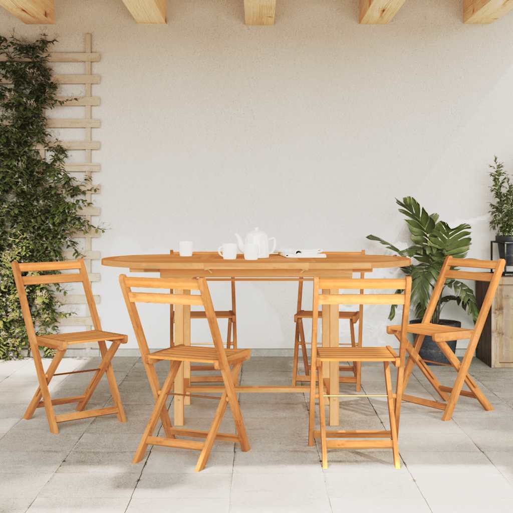 Mesa De Jardín Extensible Madera Maciza Teca 110-