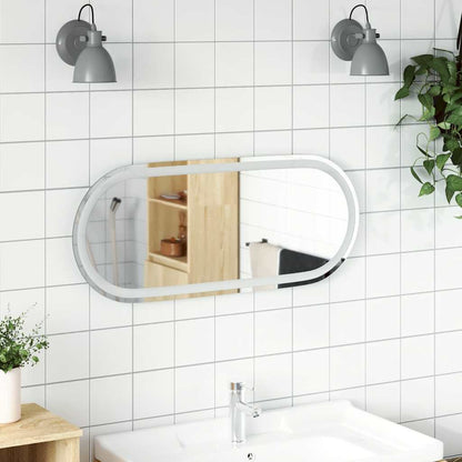 Espejo De Baño Led Ovalado