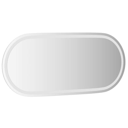 Espejo De Baño Led Ovalado