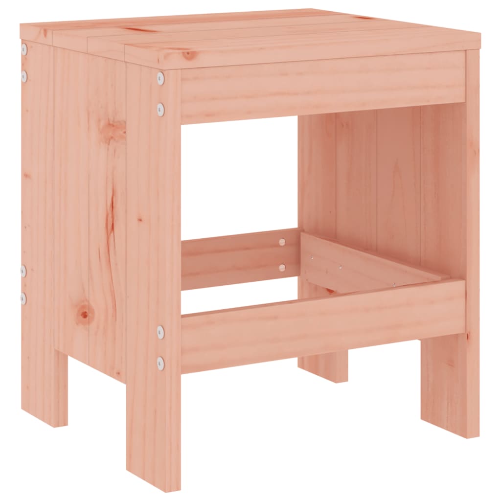 Mesa Y Sillas De Jardín 3 Pzas Madera Maciza Douglas