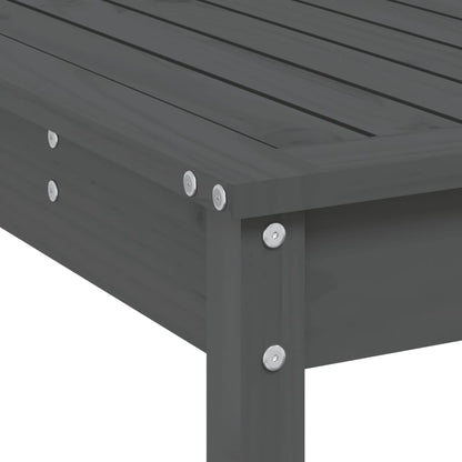 Set De Mesa Y Taburetes Altos Jardín 5 Piezas Madera