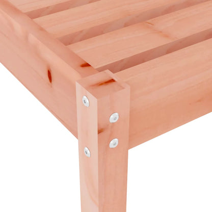 Tumbona De Madera Maciza Douglas 199,5X60X74 Cm