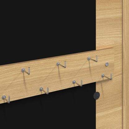 Espejo Con Joyero De Pared 30X8,5X67 Cm