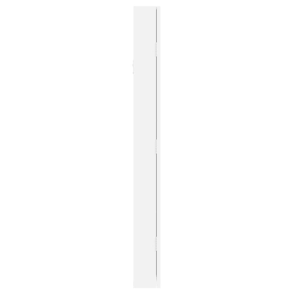 Espejo Con Joyero De Pared 30X8,5X90 Cm