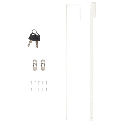 Espejo Con Joyero De Pared 37,5X10X106 Cm