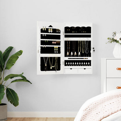 Espejo Con Joyero De Pared 37,5X10X106 Cm