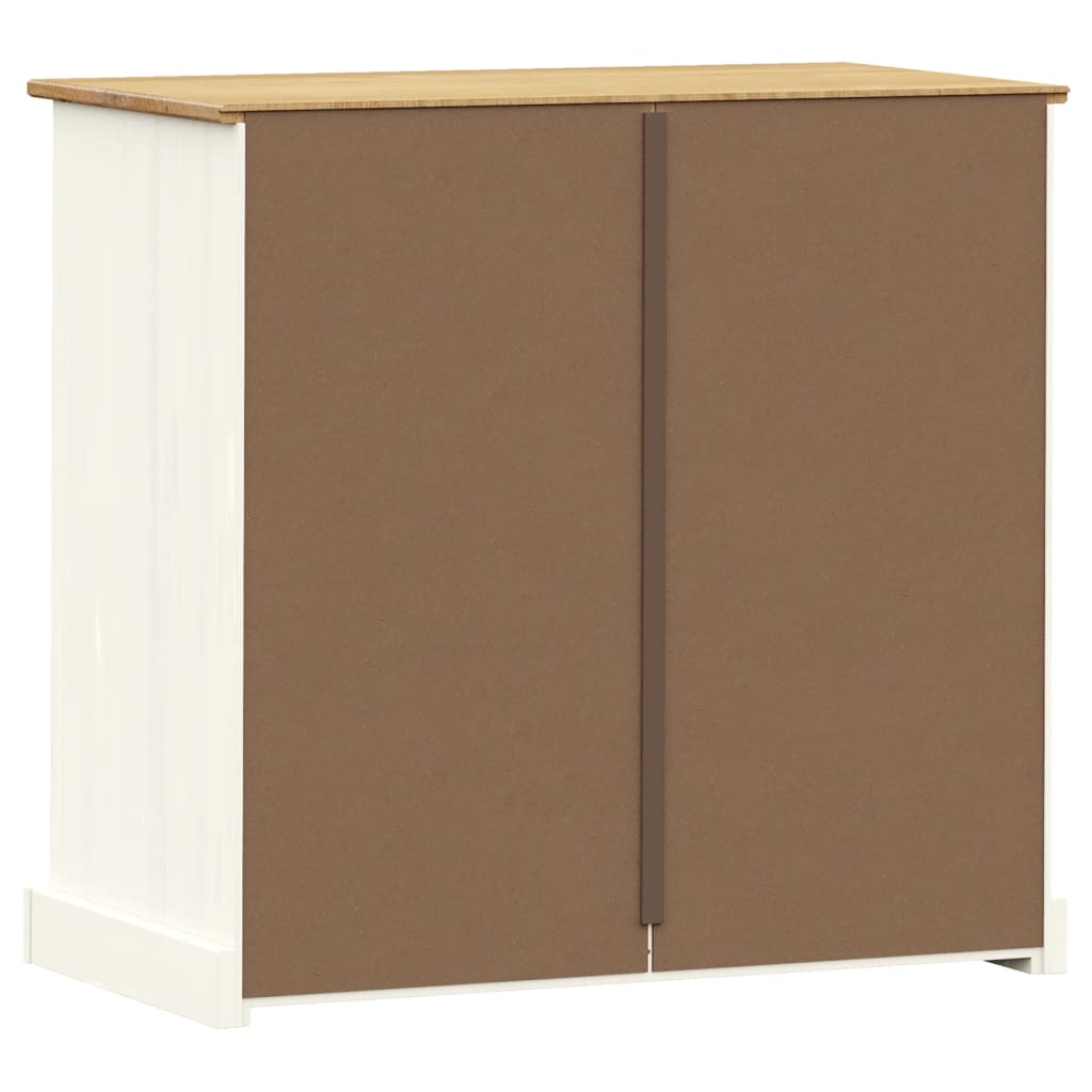 Cómoda Vigo Madera Maciza Pino 80X40X76 Cm