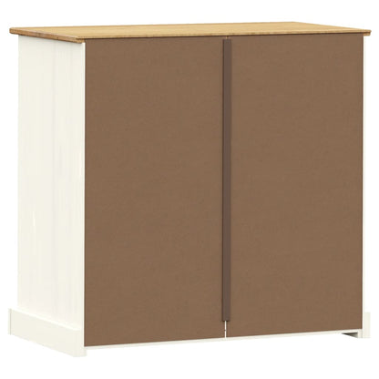 Cómoda Vigo Madera Maciza Pino 80X40X76 Cm