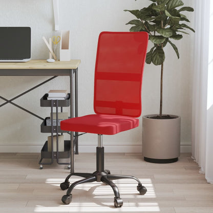 Silla De Oficina Regulable En Altura Tela De Malla Blanca