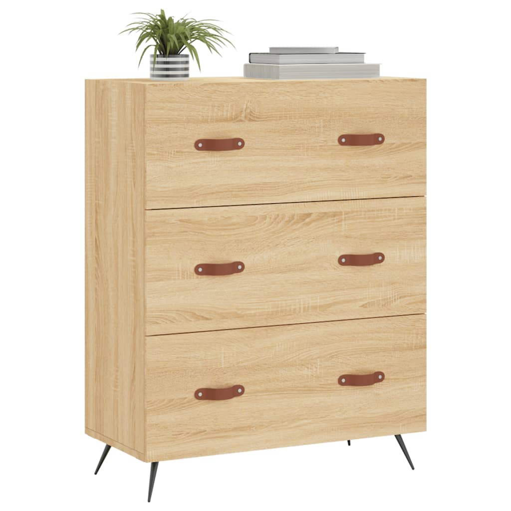 Cómoda Madera De Ingeniería 69,5X34X90 Cm