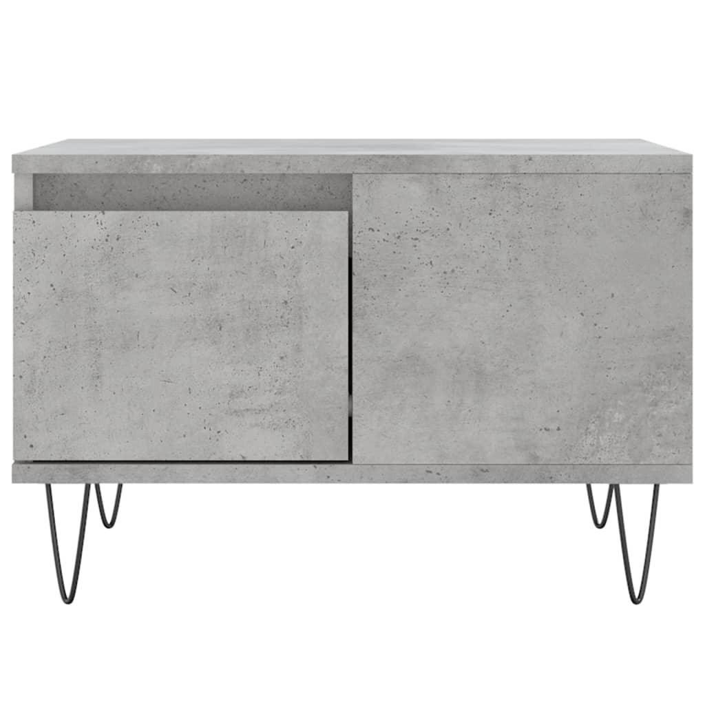 Mesa De Centro Madera Contrachapada 55X55X36,5 Cm