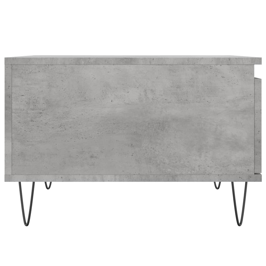 Mesa De Centro Madera Contrachapada 55X55X36,5 Cm