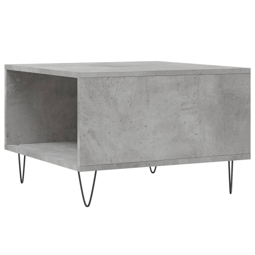 Mesa De Centro Madera Contrachapada 55X55X36,5 Cm