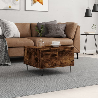 Mesa De Centro Madera Contrachapada 55X55X36,5 Cm