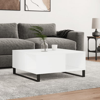 Mesa De Centro Madera Contrachapada 80X80X36,5 Cm