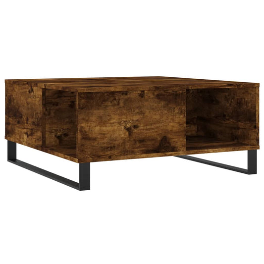 Mesa De Centro Madera Contrachapada 80X80X36,5 Cm