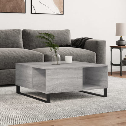 Mesa De Centro Madera Contrachapada 80X80X36,5 Cm