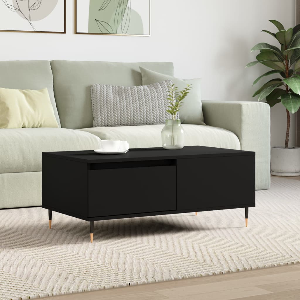 Mesa De Centro Madera Contrachapada 90X50X36,5 Cm