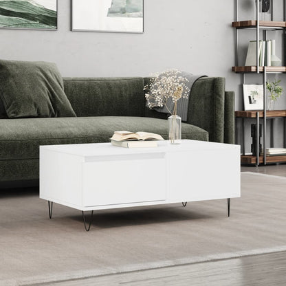 Mesa De Centro Madera Contrachapada 90X50X36,5 Cm