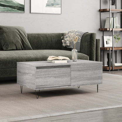 Mesa De Centro Madera Contrachapada 90X50X36,5 Cm