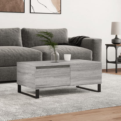 Mesa De Centro Madera Contrachapada 90X50X36,5 Cm
