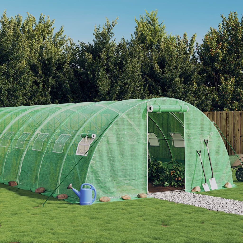Invernadero Con Estructura De Acero 24 M²