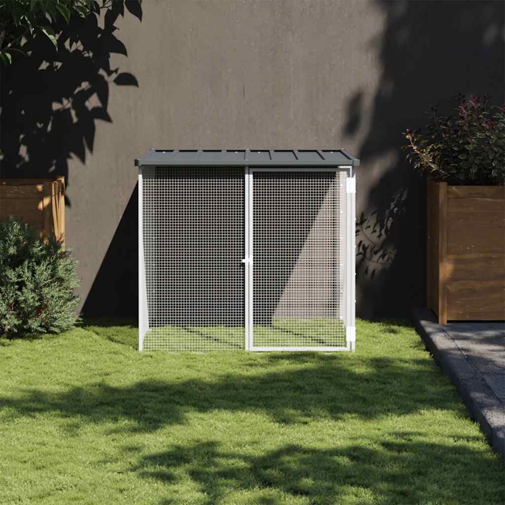 Jaula Para Gallinas Con Techo De Acero Galvanizado