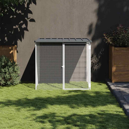 Jaula Para Gallinas Con Techo De Acero Galvanizado