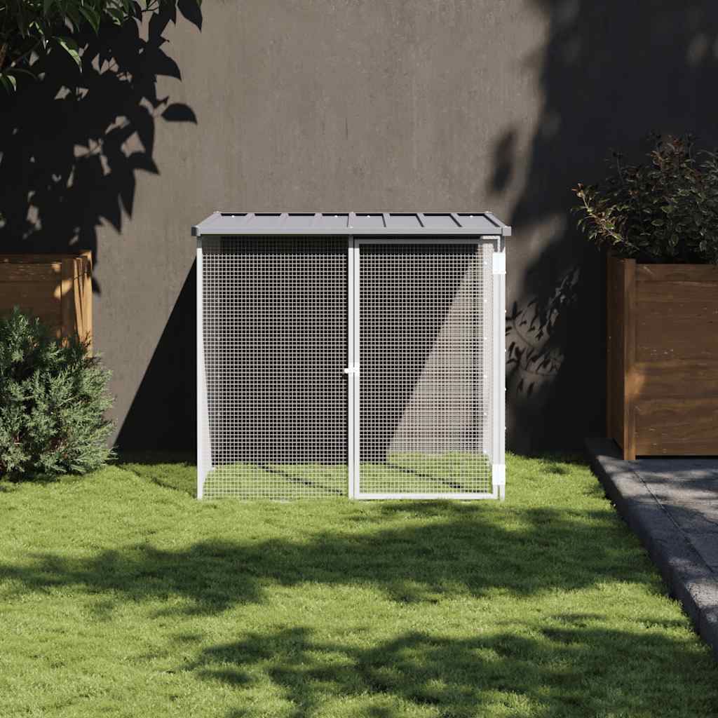 Jaula Para Gallinas Con Techo De Acero Galvanizado
