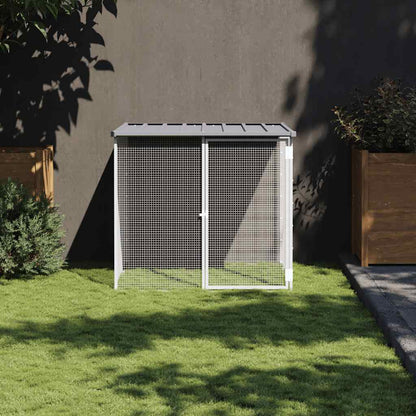 Jaula Para Gallinas Con Techo De Acero Galvanizado