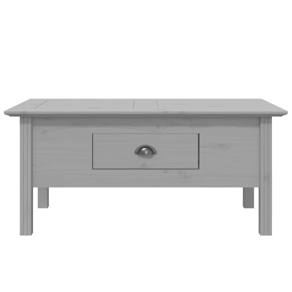 Mesa De Centro Bodo Madera Maciza De Pino 100X55X46 Cm