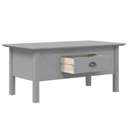 Mesa De Centro Bodo Madera Maciza De Pino 100X55X46 Cm