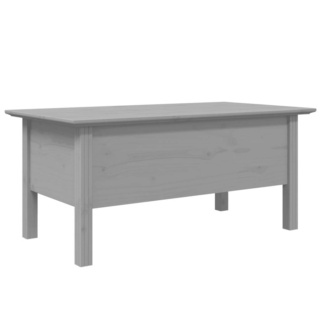 Mesa De Centro Bodo Madera Maciza De Pino 100X55X46 Cm