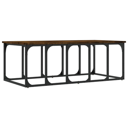 Mesa De Centro Madera Ingeniería 100X50X35,5 Cm