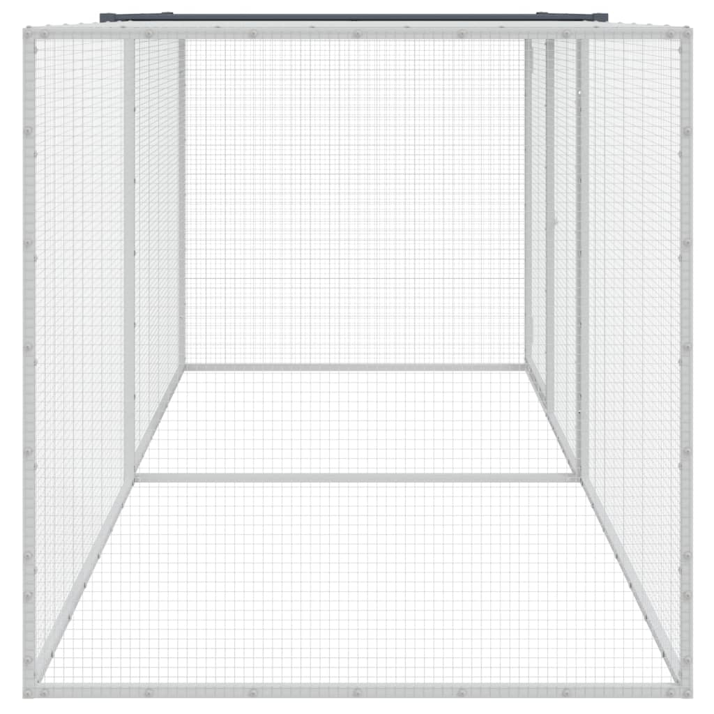 Jaula Para Gallinas Con Techo De Acero Galvanizado