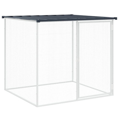 Jaula Para Gallinas Con Techo De Acero Galvanizado