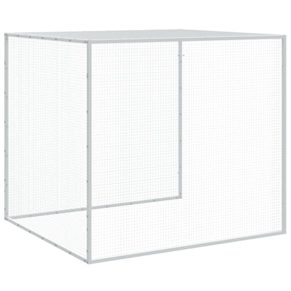 Jaula Para Gallinas Con Techo De Acero Galvanizado