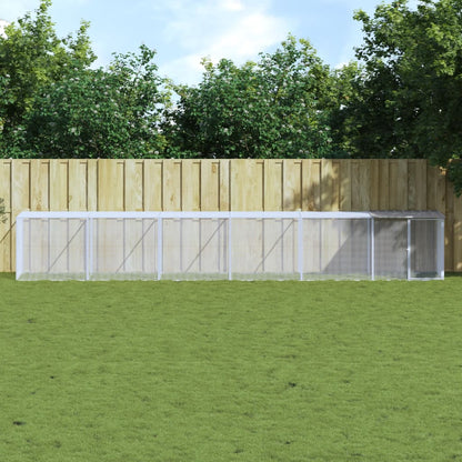 Jaula Para Gallinas Con Techo De Acero Galvanizado
