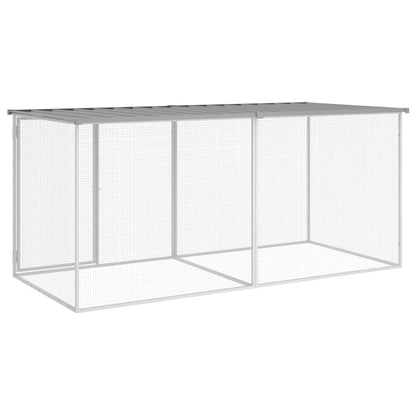Jaula Para Gallinas Con Techo De Acero Galvanizado, ,