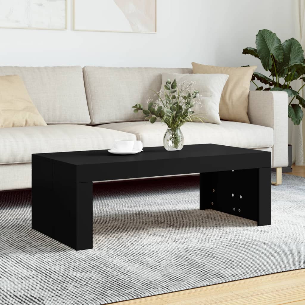 Mesa De Centro Madera De Ingeniería 102X50X35 Cm