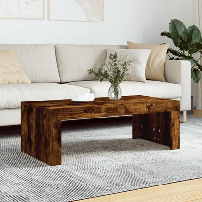 Mesa De Centro Madera De Ingeniería 102X50X35 Cm