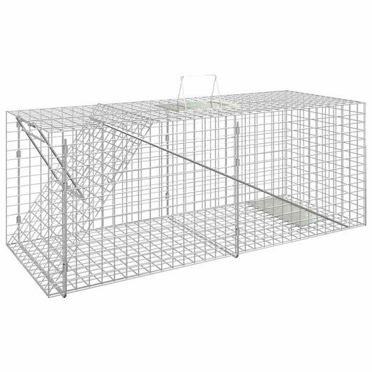 Trampa Para Animales 64,5X25X26,5 Cm Hierro Galvanizado
